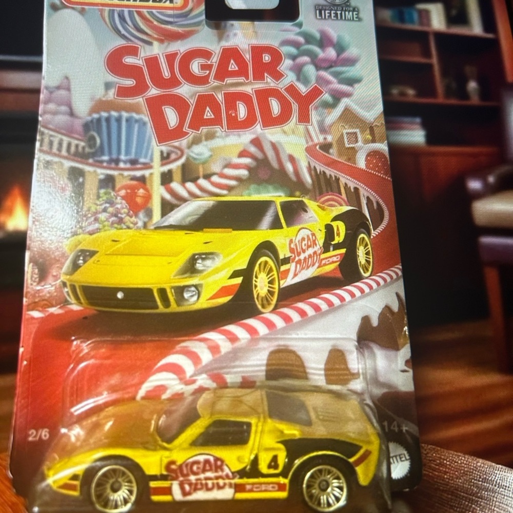Matchbox Ford GT 40 Matchbox Sugar Daddy Die-Cast Car Collectible